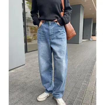 Spick & Span 스픽 앤 스팬 커브 라인 데님