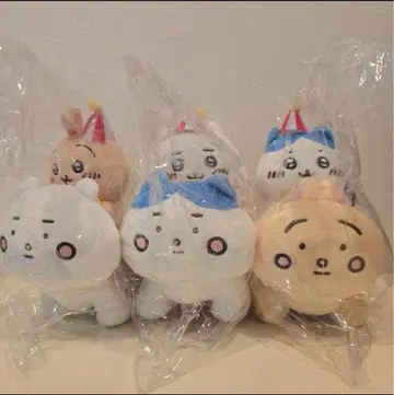 치이카와 랜드 피포포 봉제 인형 3종 세트 치이카와 하치와레 토끼 1