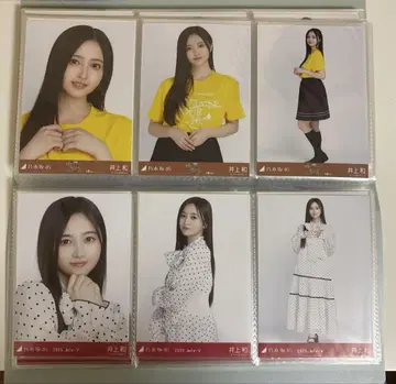 이노우에 카즈 오사카 라이브 T, 도트 브로마이드 6종 컴프