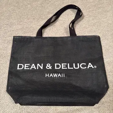 DEAN & DELUCA 에코백 블랙 HAWAII