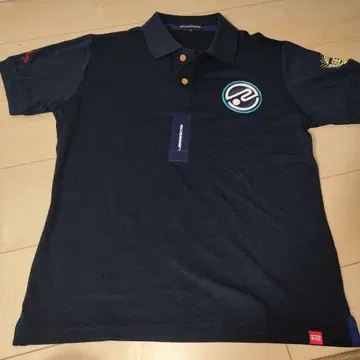 Rosasen 네이비 피케 셔츠 M