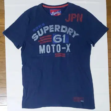 SuperDry 슈퍼 드라이 일본 미입고 빈티지풍 티셔츠 JPN