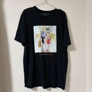 오모히데 포로포로 지브리 T 프린트 T 지브리