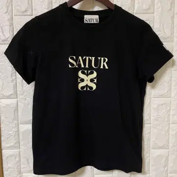 SATUR 티셔츠 블랙 WS 세터 한국