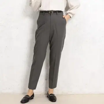 새상품 AOKI 아오키 스트레치 크롭 팬츠 그레이 11호