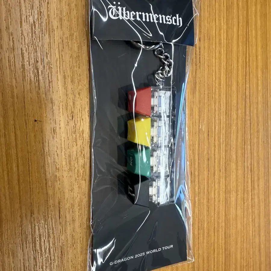 G-DRAGON | 지드래곤 G-dragon Übermensch Keycap Keyring on