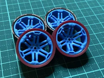 미니 사륜구동 페라 타이어 약 23.3mm 로우 프릭션 슈퍼 하드