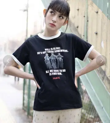 X-girl 티셔츠