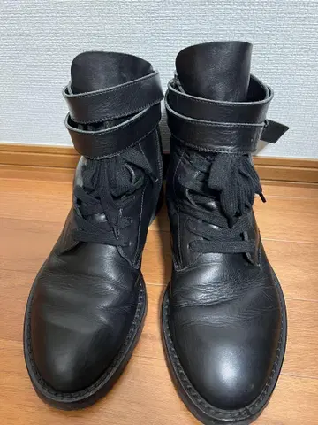 Ann Demeulemeester 가죽 부츠 42