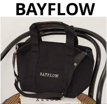BAYFLOW [지퍼로 안심] M 사이즈 숄더 ZIP 로고 토트