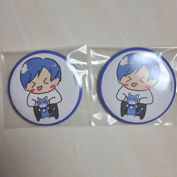 이레이스 If 이후 캔뱃지 손으로 그린 2개 세트