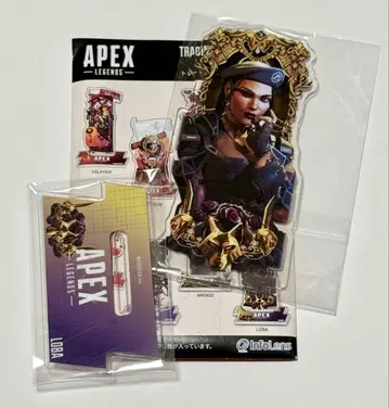 Apex 트레이딩 배너 아크릴 스탠드 로바