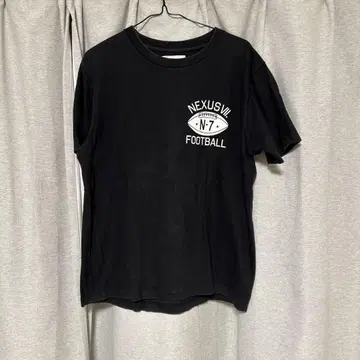 NEXUSVII. N-7 FOOTBALL 티셔츠 블랙