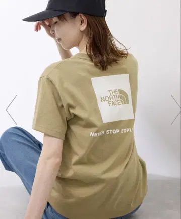 로페피크닉 노스페이스 BackSquareLogo Tee