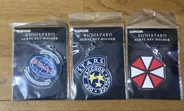 바이오하자드 아크릴 키링 BSAA STARS UMBRELLA