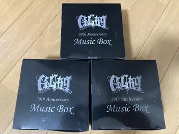 GLAY GIGO 한정 Music Box 3개 세트