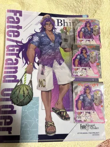마츠키요 코코카라 FGO 클리어 파일 스티커 3장 비마