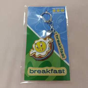 Mrs.GREENAPPLE breakfast 러버 키링 B