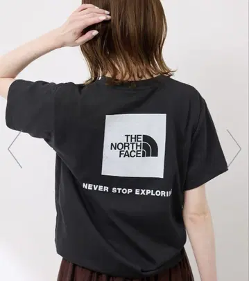 로페피크닉 THE NORTH FACE 백 스퀘어 로고 티셔츠