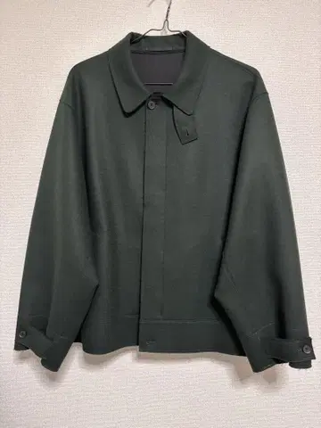 YOKE JOHN 별주 컷오프 멜톤 자켓 22AW