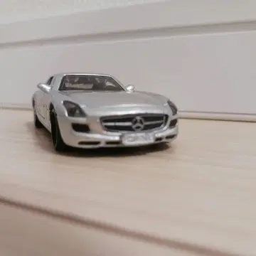 메르세데스-벤츠 SLS AMG 미니카 실버