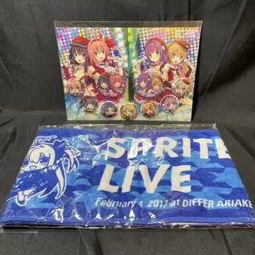 sprite live2017 캔뱃지 세트 & 타월