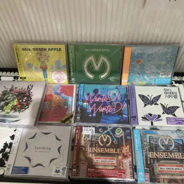 Mrs.GREEN APPLE CD/DVD 10개