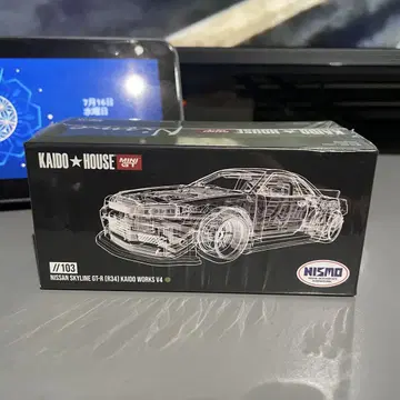 미니 GT 가도 하우스 NISMO GT-R 34 1/64