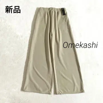 새상품 오메카시 이지 팬츠 베이지 36