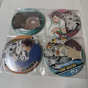 하이큐 전시회 오이카와 토오루 캔뱃지 HEROES 컬렉션
