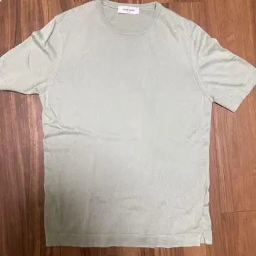GRAN SASSO 12 게이지 소프트 코튼 S/S 크루넥 니트