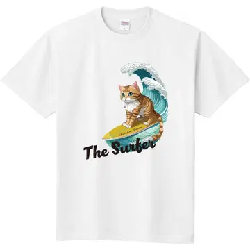 쇼난 SURF CAT 티셔츠 The Surfer 오스마시 CAT L