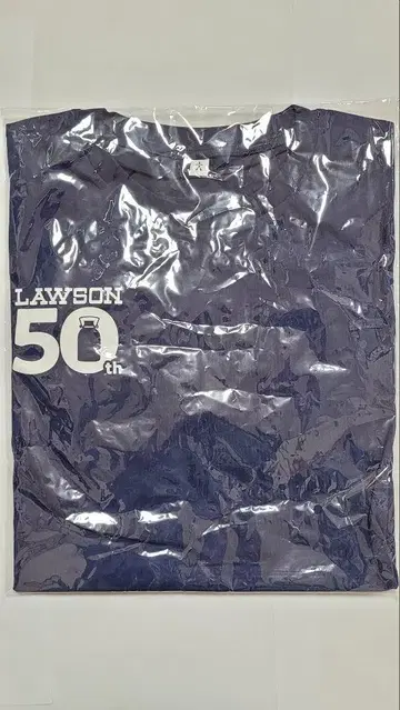 LAWSON 50th 티셔츠 네이비