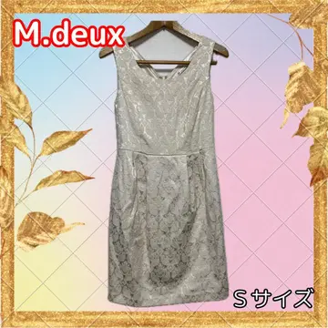 구제 의류] M.deux 슬리브리스 레이스 원피스 38 사이즈 고급 포멀