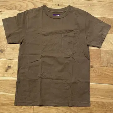 THE NORTH FACE 7oz 포켓 티셔츠 브라운