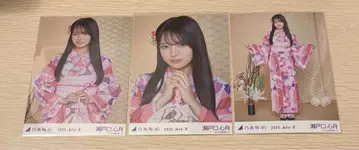 노기자카46 세토구치 코즈키 2025 유카타 노멀 3종 컴프