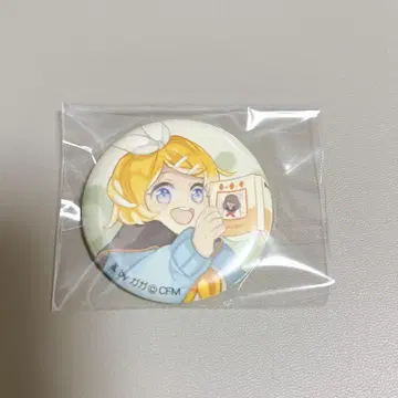 카가미네 린 문교 animega 캔뱃지