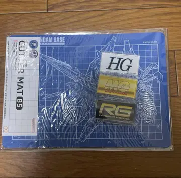 건담 베이스 한정판 경품 브랜드 로고 아크릴 세트 HG MG RG