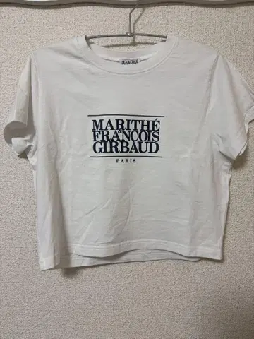 Marithe W CLASSIC LOGO CROP TEE