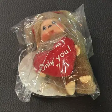 몬치치 키링 하트 몬치치 봉제 인형 30주년 초레어