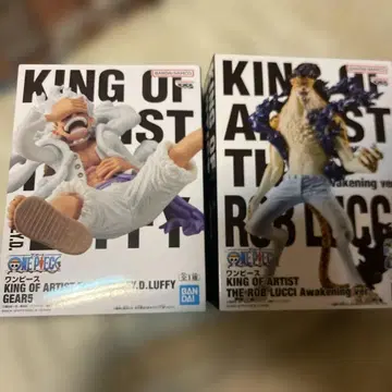 원피스 KING OF ARTIST 루피 로브 루치 세트