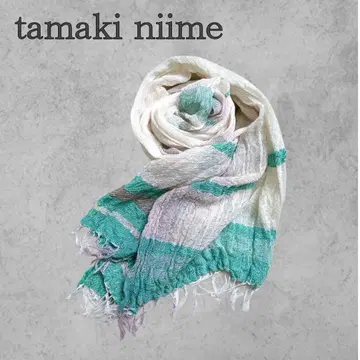 tamaki niime roots shawl MIDDLE 코튼 100%