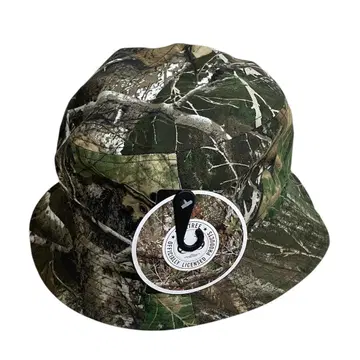 미사용 새상품 뉴하탄 버킷햇 리얼트리 카모 L-XL