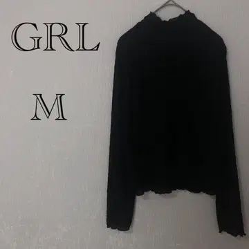 GRL 그레일 시어 탑 [M] 레이어드 비침 캐주얼