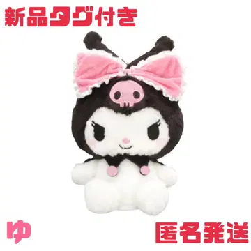 산리오 쿠로미 큰 리본 귀걸이 BIG 봉제 인형