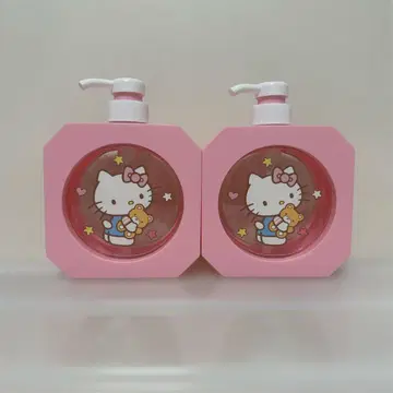 산리오풍 로션 보틀 리필 용기 500ml 키티 펌프 보틀