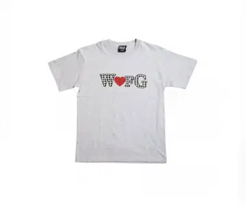 WofG 로고 체크 패턴 티셔츠
