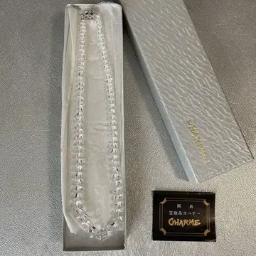 수정 목걸이 오카지마 백화점
