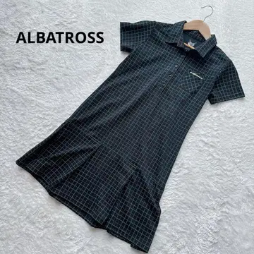 Albatross 체크 무늬 골프 원피스 M
