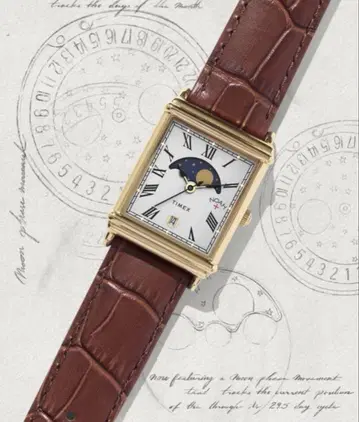 Noah Timex Moon Phase Watch 노아 타이맥스 새상품